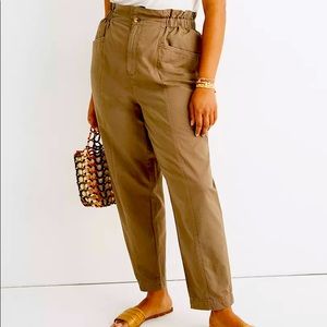 Madewell Paper bag pants